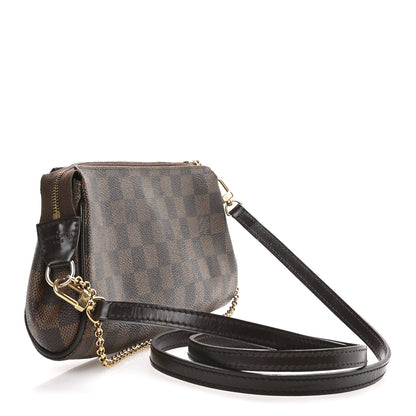 Louis Vuitton Damier Ebene Eva Clutch 3 of 10