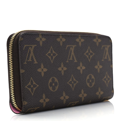 Louis Vuitton Monogram 2022 Christmas Animation Paris Zippy Wallet Pink 3 of 7