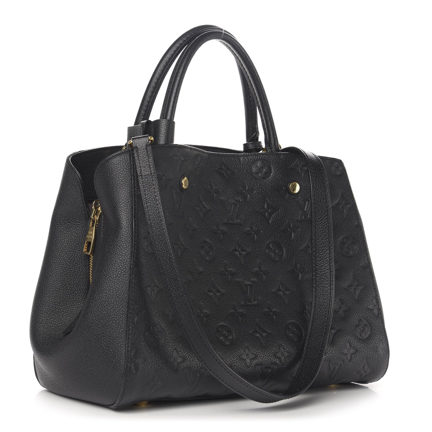 Louis Vuitton Empreinte Montaigne MM Black 4 of 11