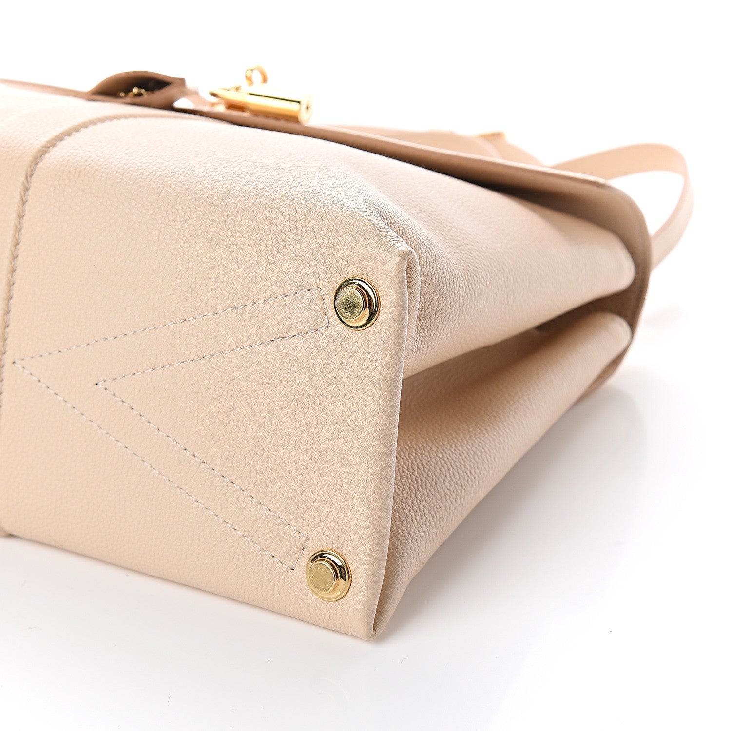 Louis Vuitton Grained Smooth Calfskin Rose Des Vents MM Creme 8 of 8