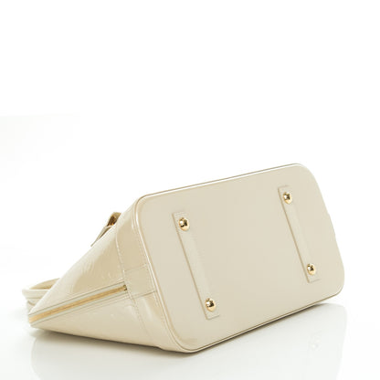 Louis Vuitton Vernis Alma GM Blanc Corail 4 of 7