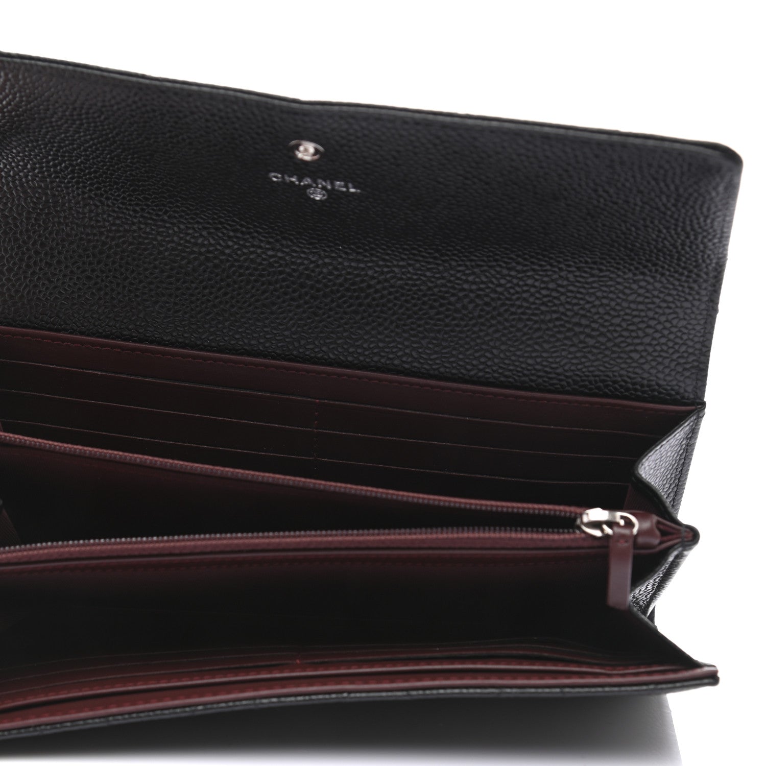 Chanel Caviar Quilted Large Flap Wallet Black 5 of 8