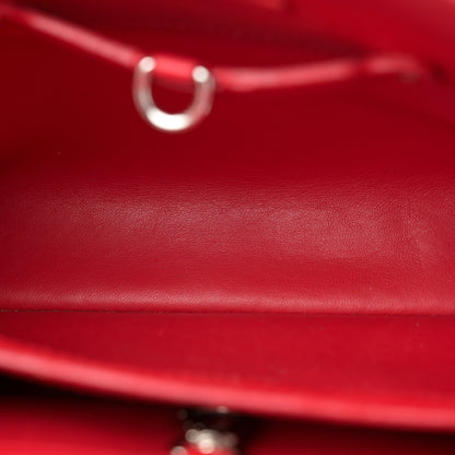 Louis Vuitton Taurillon Capucines BB Rubis 5 of 16