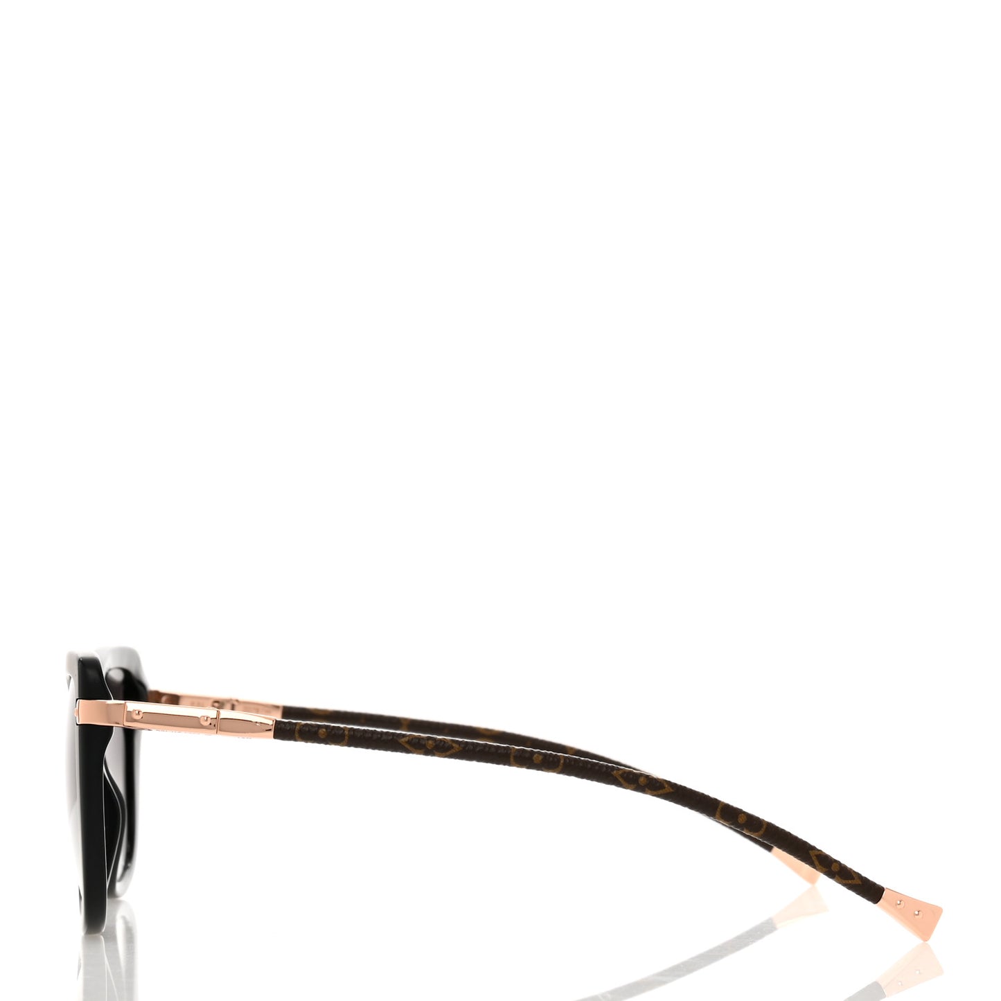 Monogram Acetate Charlotte Sunglasses Z0781W Black
