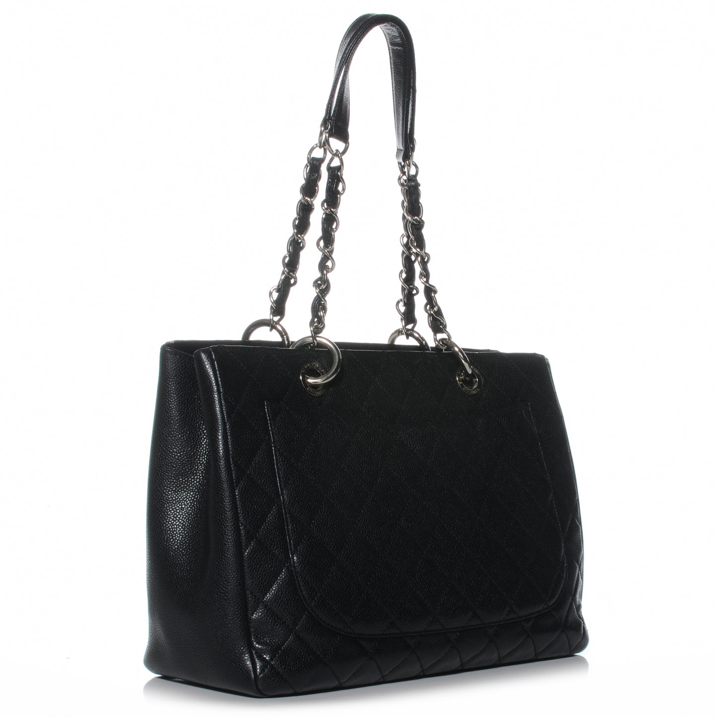 Caviar Grand Shopping Tote GST Black