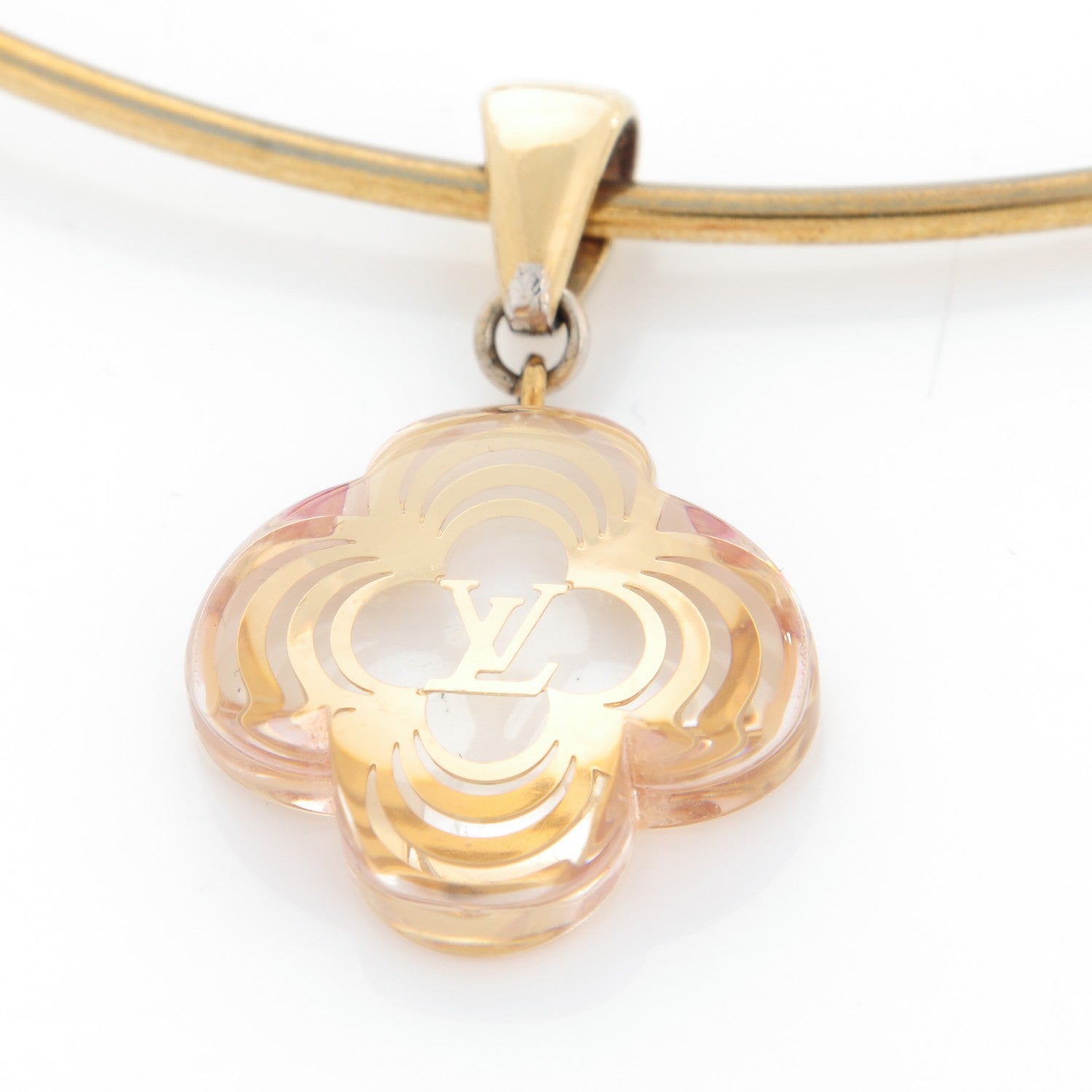 Louis Vuitton A La Folie Choker Necklace Gold 3 of 6