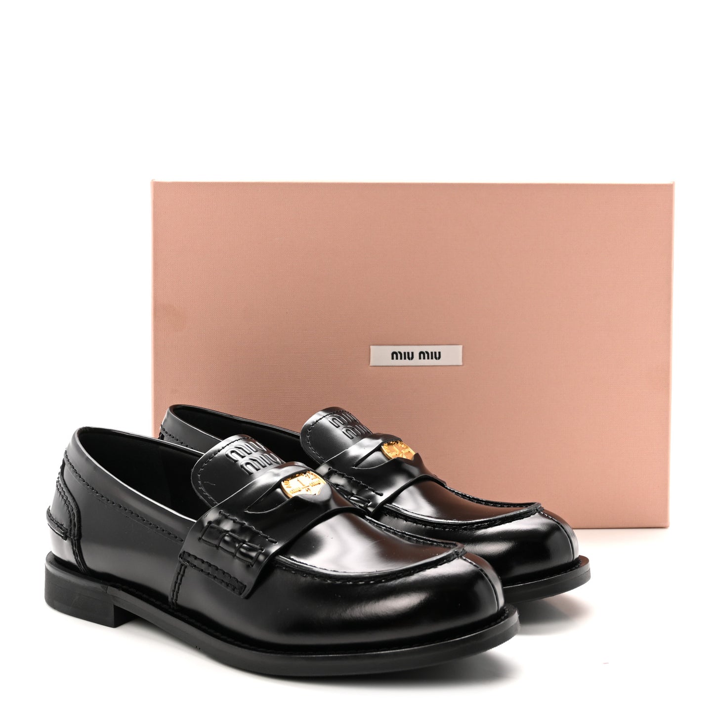 Spazzolato Penny Loafers 37 Black