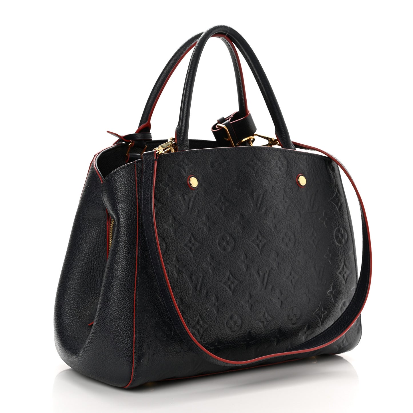 Empreinte Montaigne MM Marine Rouge