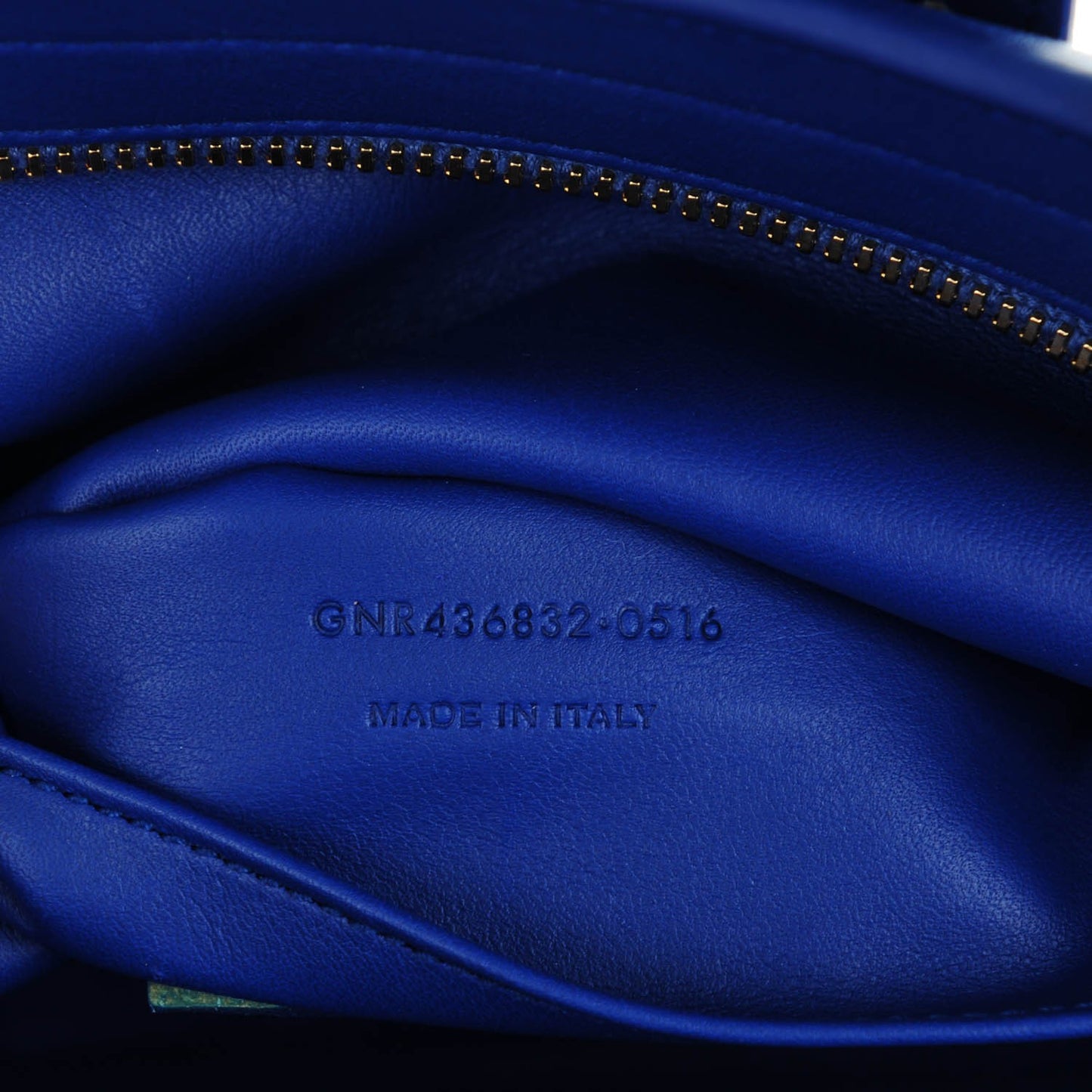 Calfskin Suede Small Monogram Downtown Cabas Ultramarine