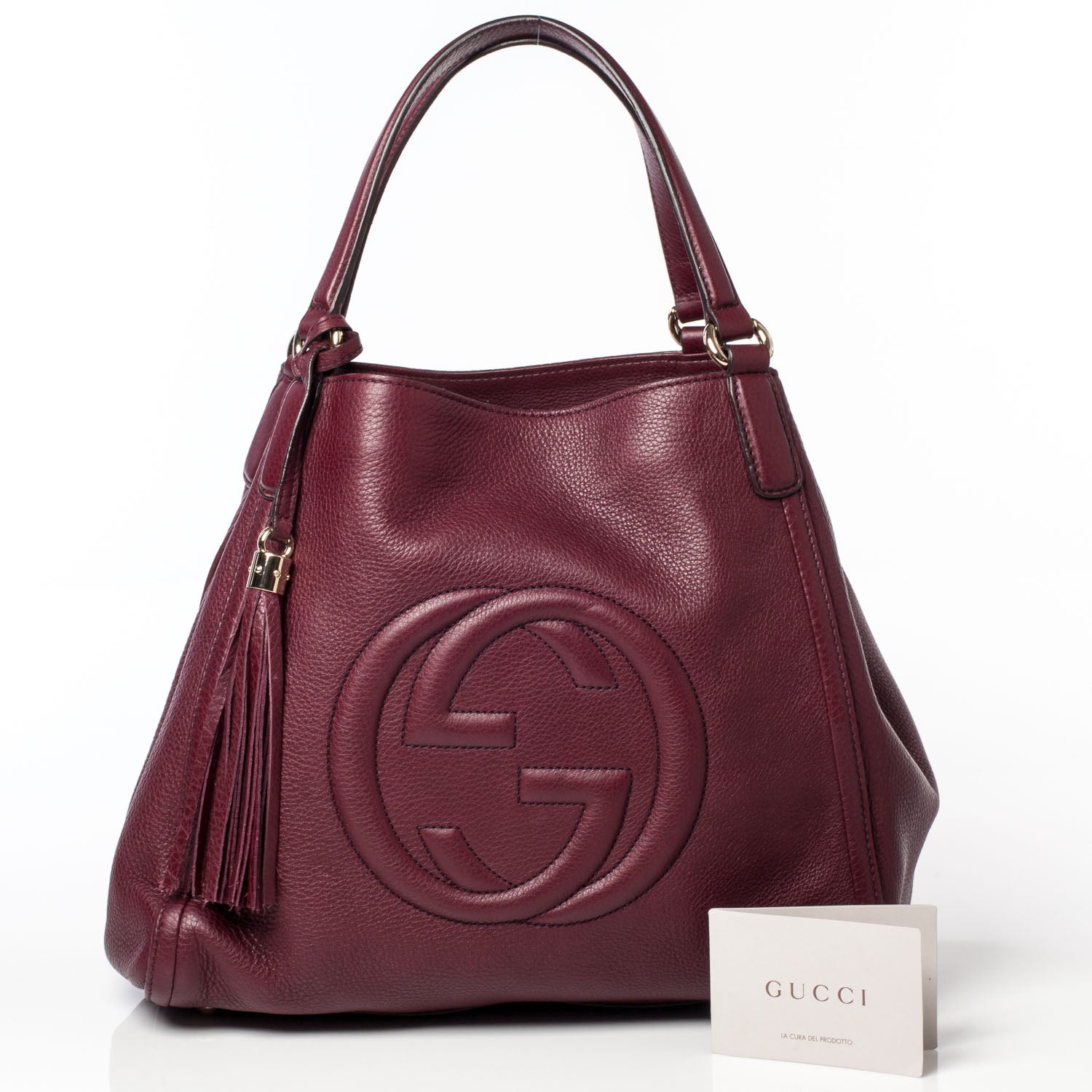 Gucci Leather Medium Soho Shoulder Bag 8 of 8
