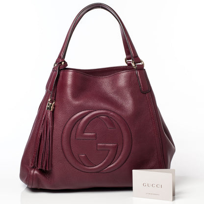 Gucci Leather Medium Soho Shoulder Bag 8 of 8