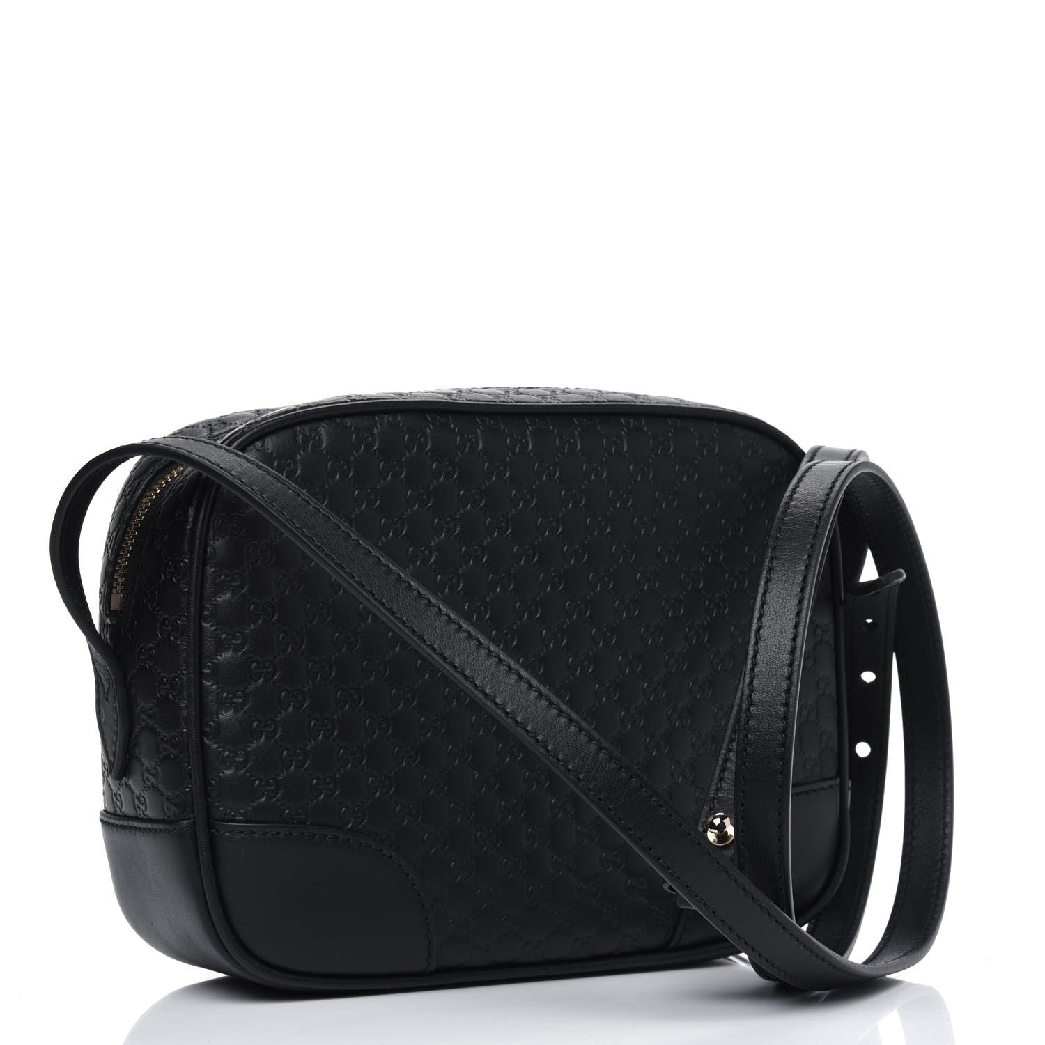Gucci Microguccissima Mini Bree Messenger Bag Black 2 of 4