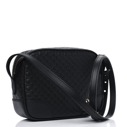 Gucci Microguccissima Mini Bree Messenger Bag Black 2 of 4