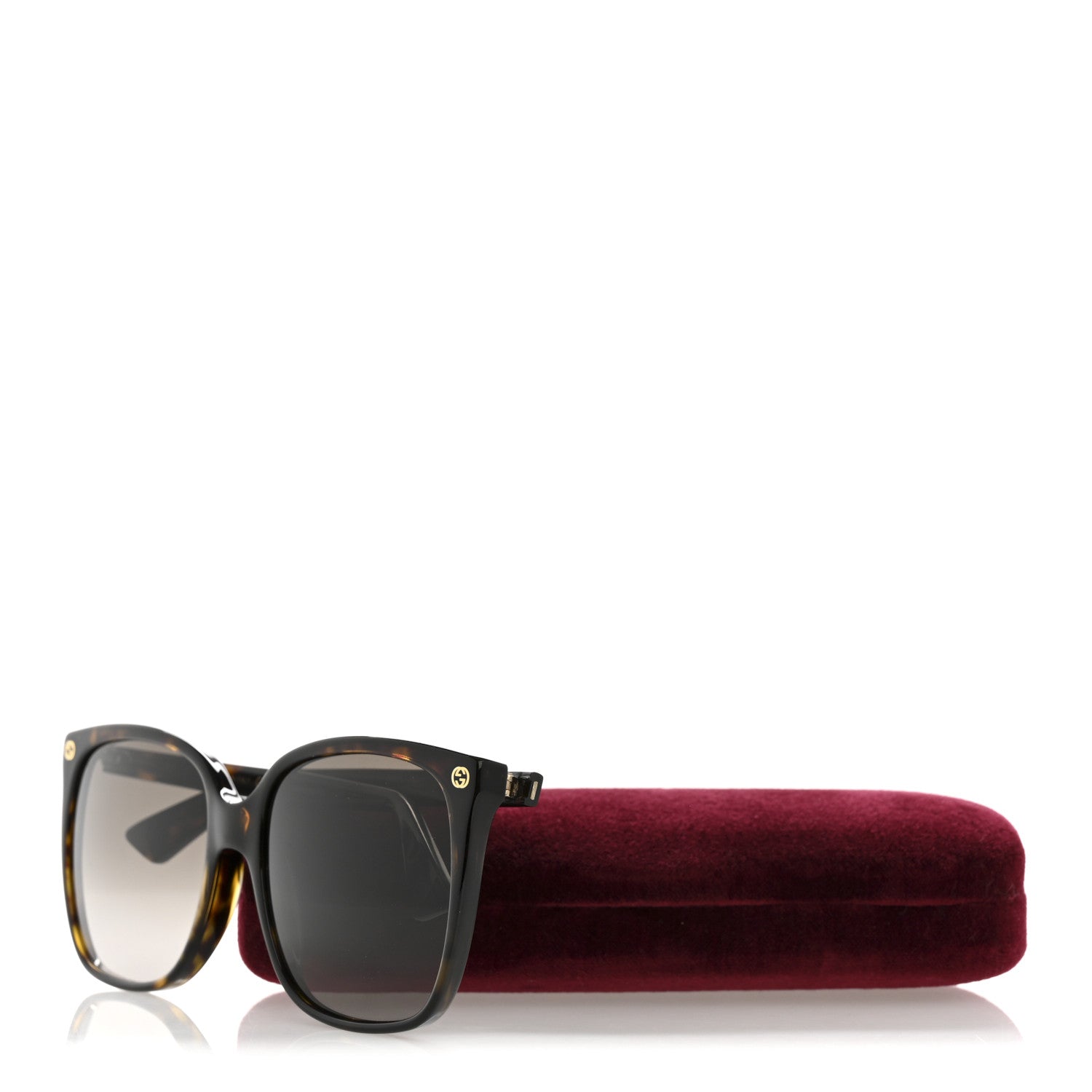 Gucci Acetate GG Sunglasses GG0022S Tortoise 8 of 8