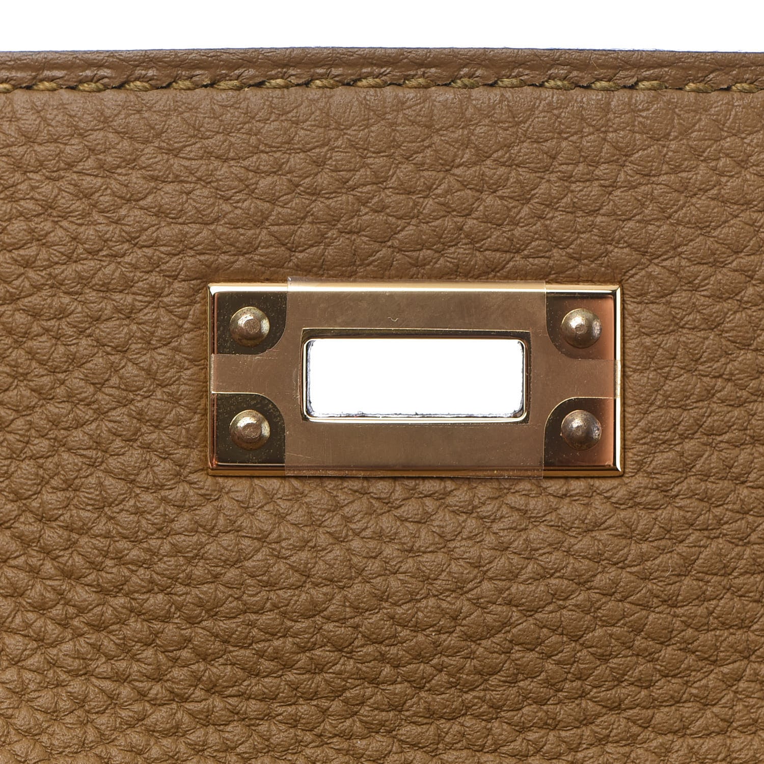 Hermes Togo Kelly Retourne 25 Bronze Dore 23 of 36