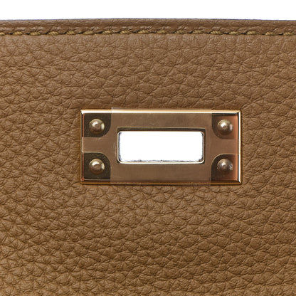 Hermes Togo Kelly Retourne 25 Bronze Dore 23 of 36