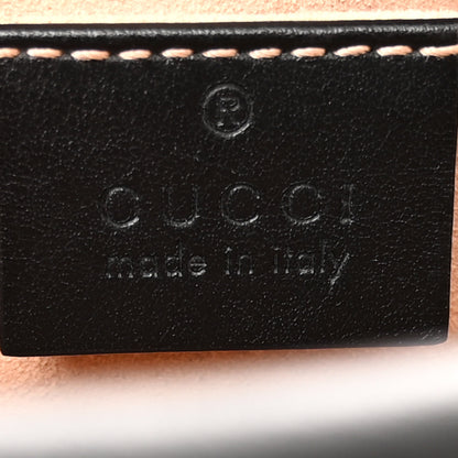 Gucci Calfskin Matelasse Small GG Marmont Chain Shoulder Bag Black 6 of 11