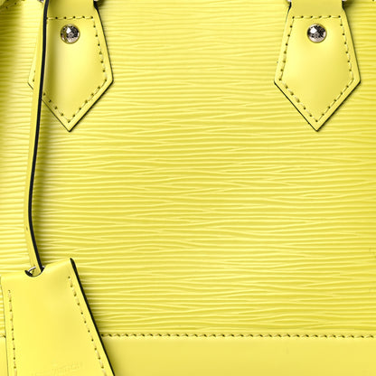 Louis Vuitton Epi Jacquard Alma BB Yellow Citron 6 of 9