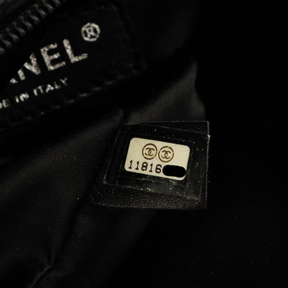 Chanel Lambskin Quilted Hidden Chain Hobo Black 7 of 7