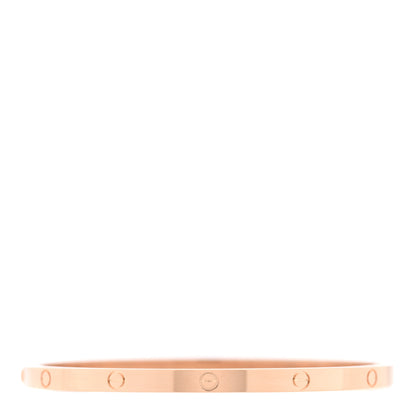 Cartier 18K Pink Gold Small LOVE Bracelet 17 2 of 6