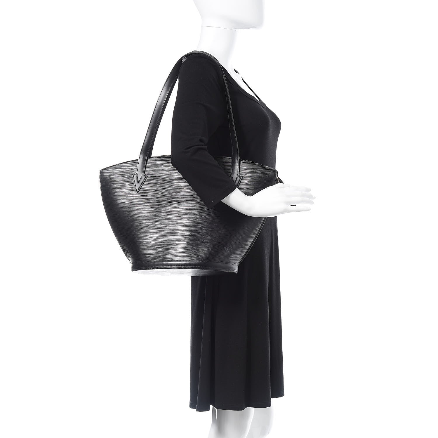 Louis Vuitton Epi Saint Jacques GM Black 2 of 13