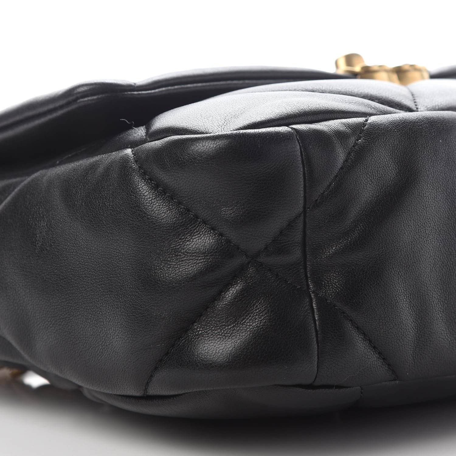 Chanel Lambskin Quilted Medium Chanel 19 Flap Black 8 of 9