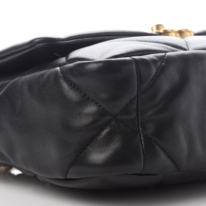 Chanel Lambskin Quilted Medium Chanel 19 Flap Black 8 of 9