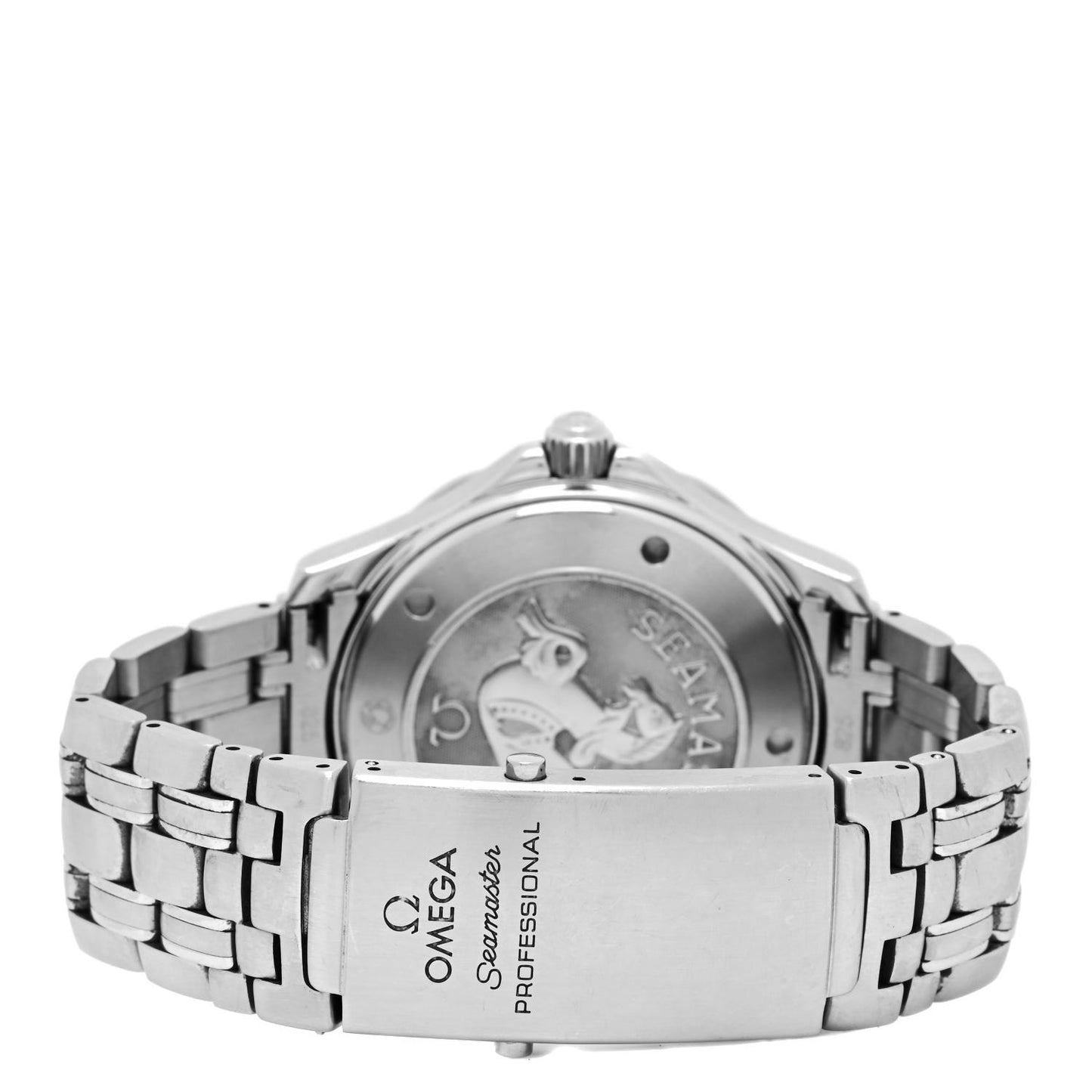 Stainless Steel 41mm Seamaster 300M Quartz Watch Black 212.30.41.61.01.001