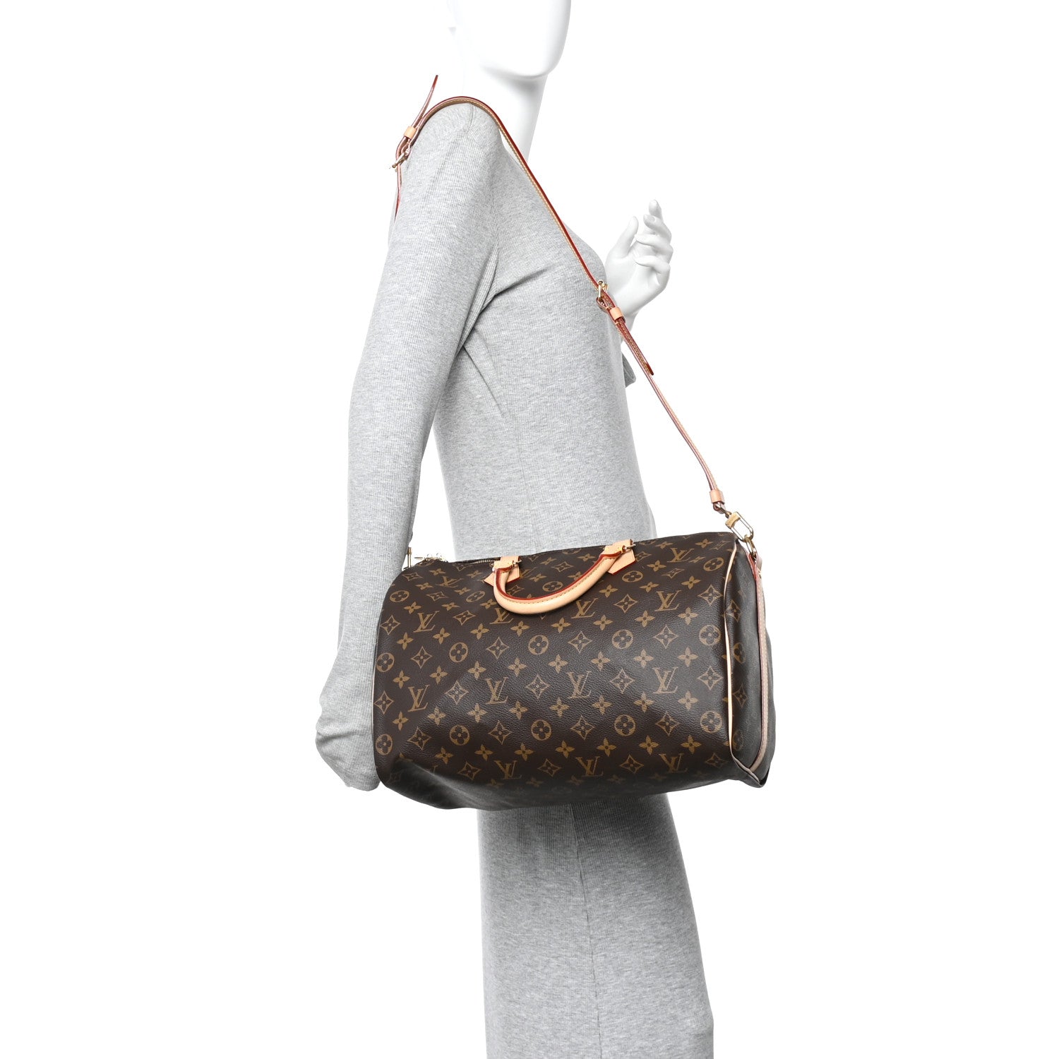 Louis Vuitton Monogram Speedy Bandouliere 35 2 of 11