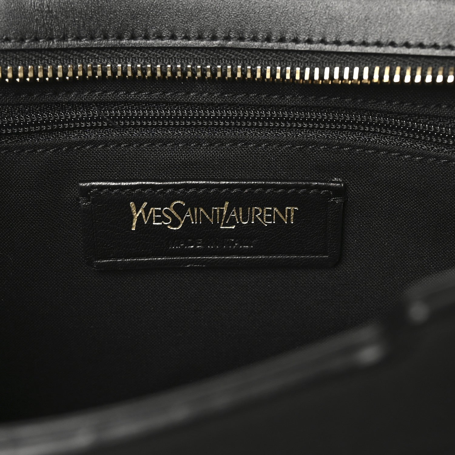 Saint Laurent Textured Calfskin Medium Classic Y Cabas Black 6 of 9