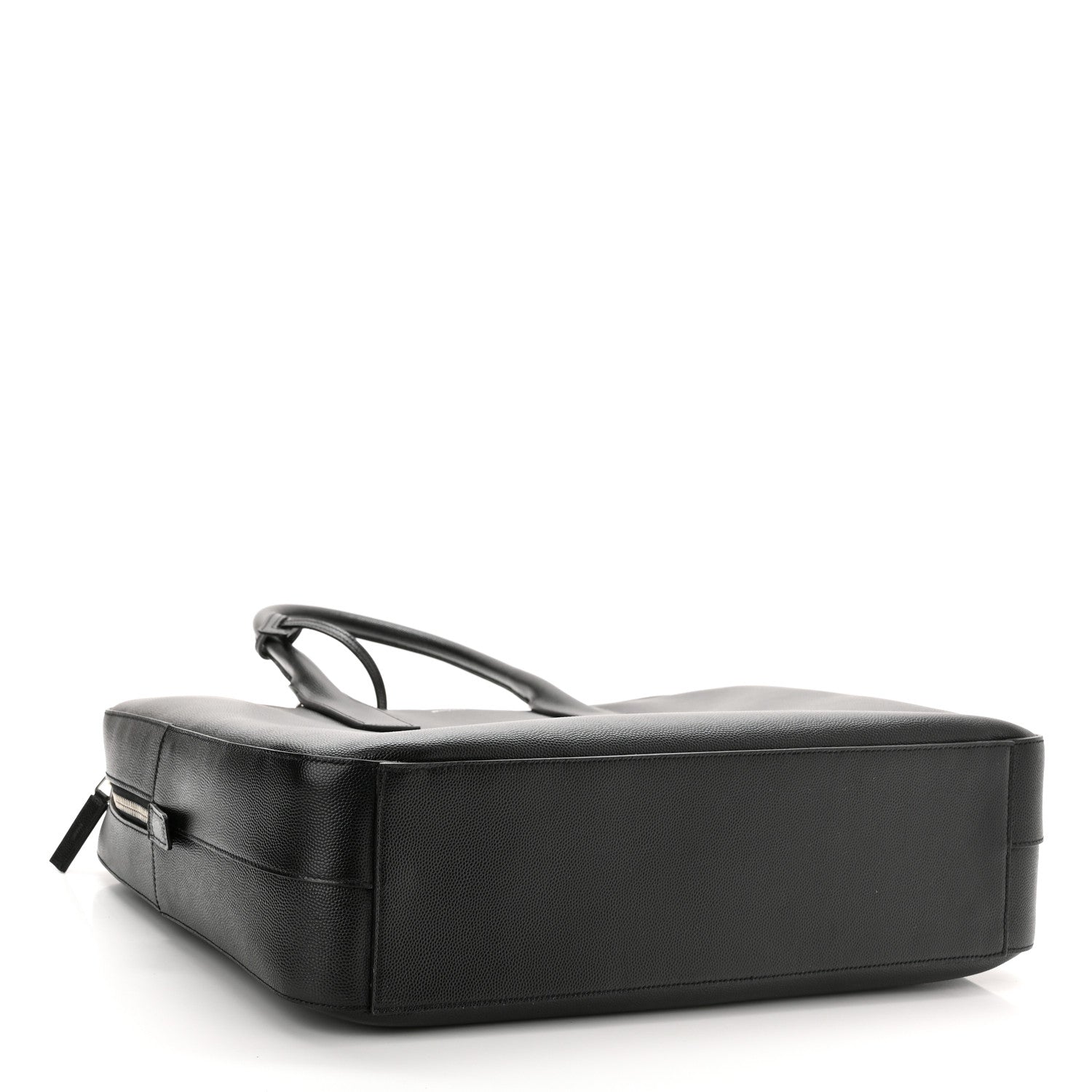 Saint Laurent Grain de Poudre Medium Museum Briefcase Black 4 of 10