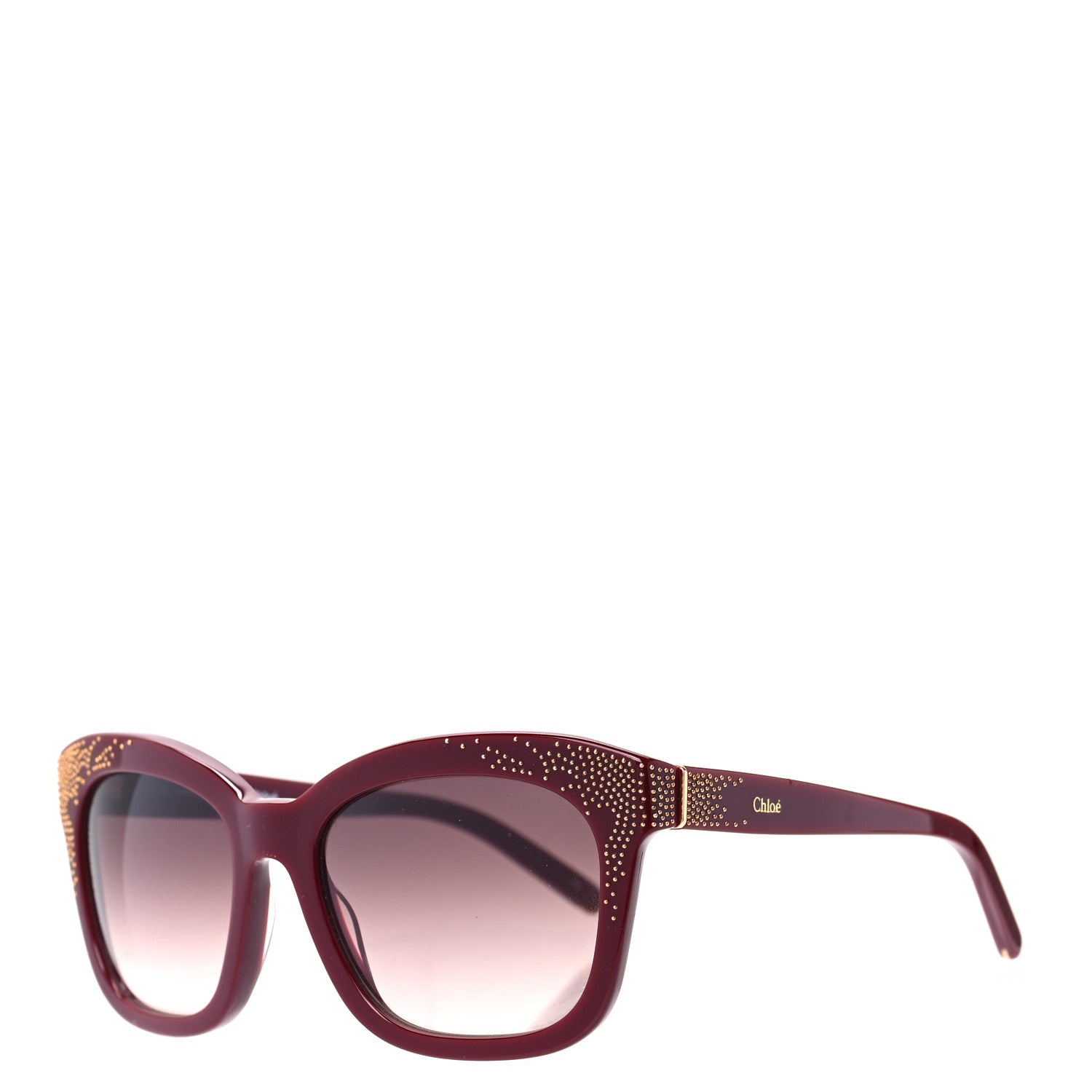 Chloe Acetate Sunglasses CE626 Burgundy 1 of 6