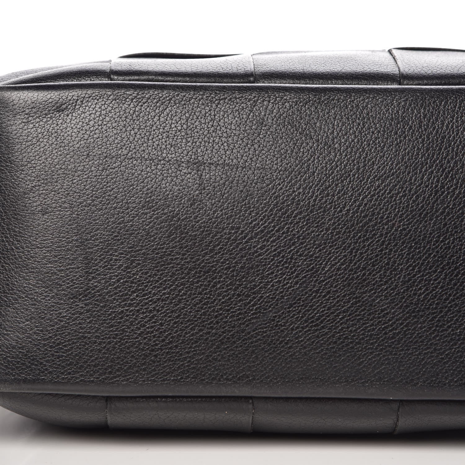 Delvaux Grained Calfskin Woven Shoulder Bag Black 11 of 14