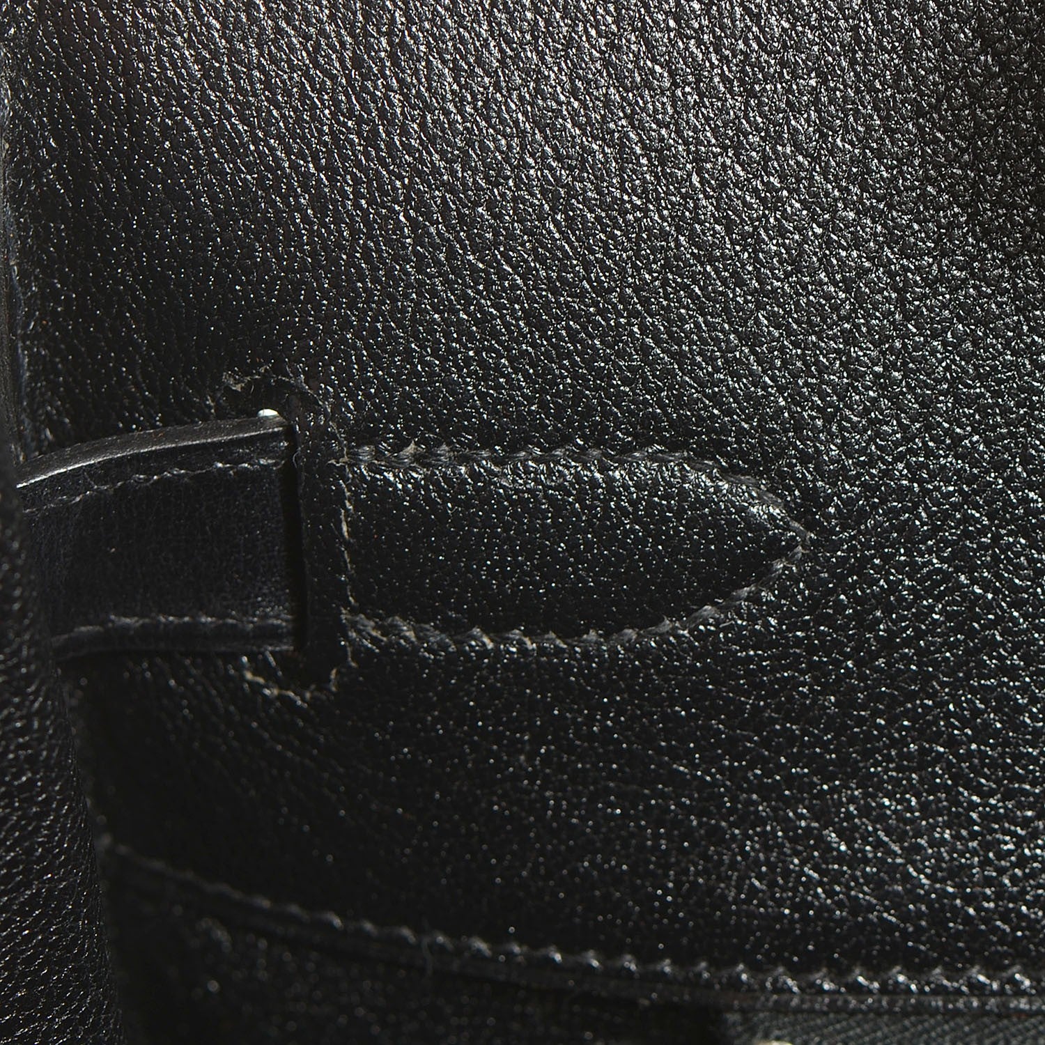 Hermes Veau Box Birkin 35 Black 25 of 28