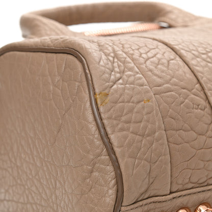 Alexander Wang Pebbled Lambskin Mini Rockie Latte Rose Gold Hardware 7 of 8