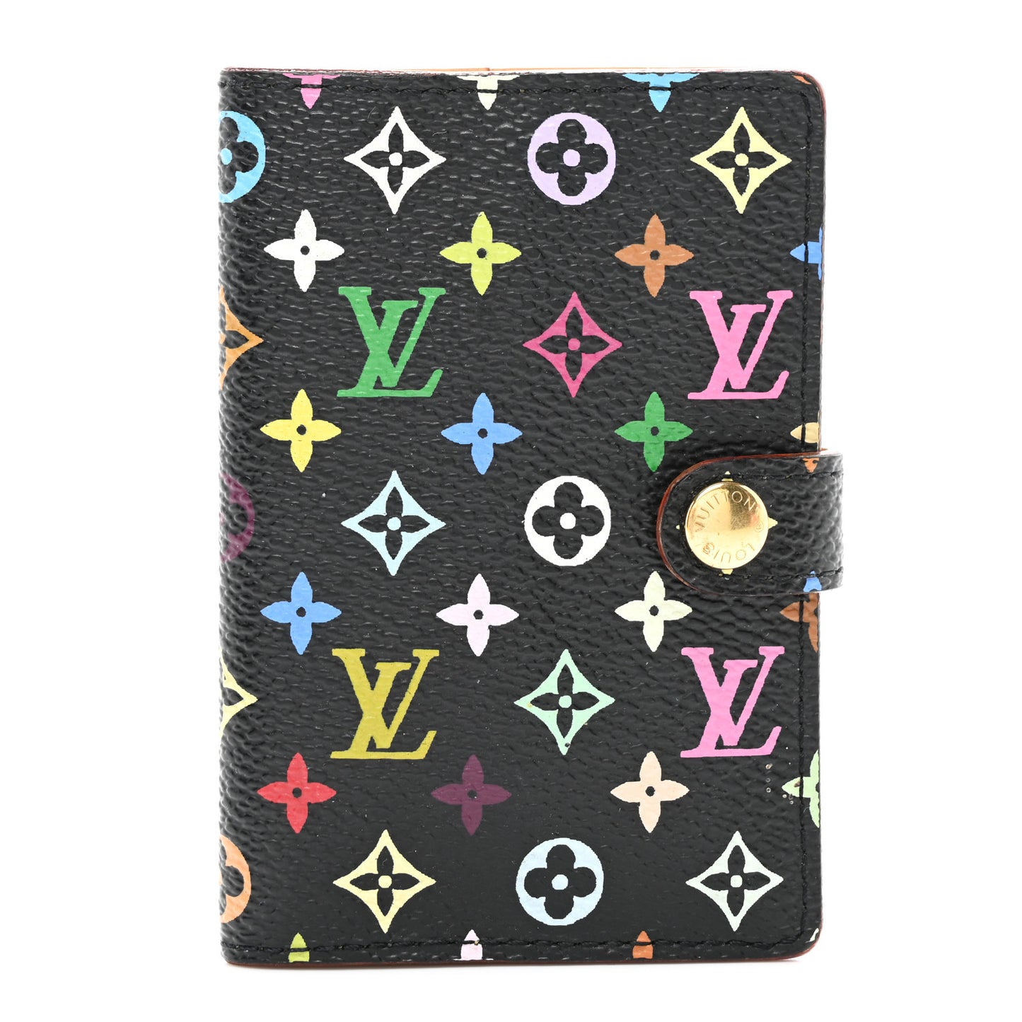 Monogram Multicolor Carnet de Bal Mini Agenda Cover Black