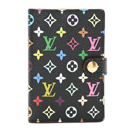 Louis Vuitton Monogram Multicolor Carnet de Bal Mini Agenda Cover Black 1 of 8