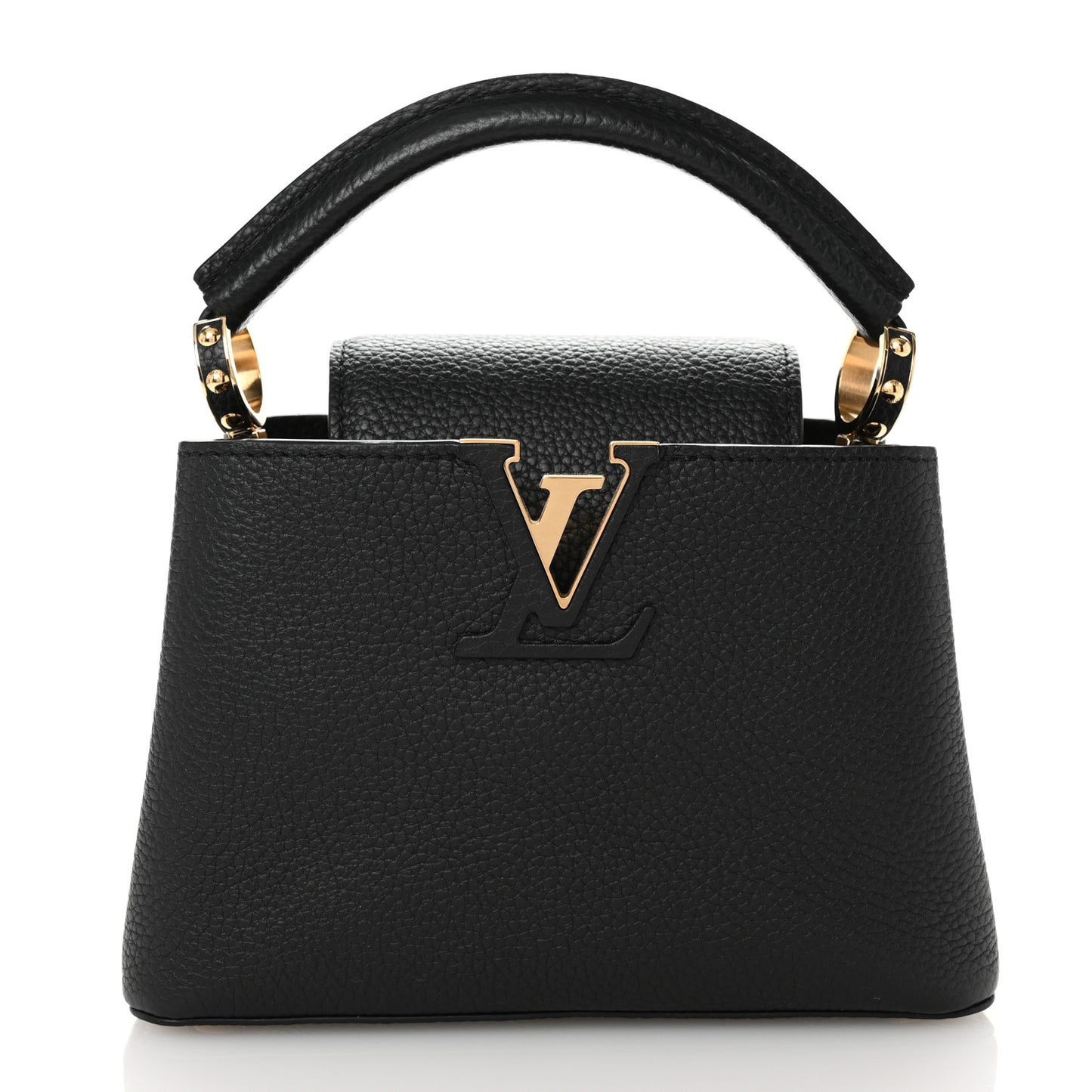 Taurillon Mini Capucines Black