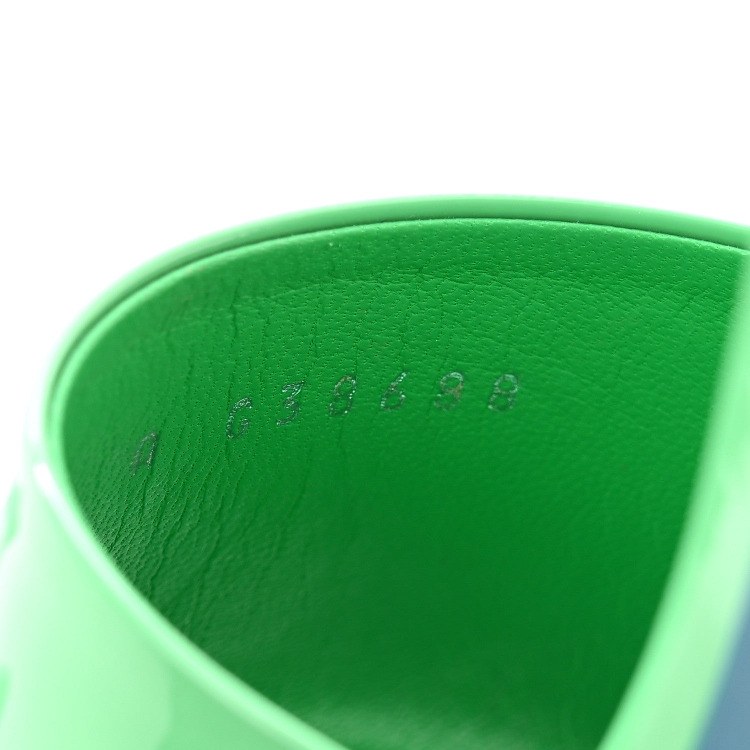 Chanel Patent CC Mules 37 Green Turquoise 8 of 9