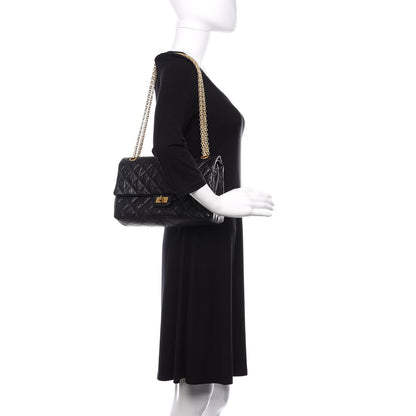 Chanel Aged Calfskin Quilted 2.55 Reissue 226 Flap Black 2 of 10