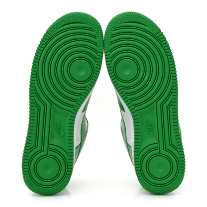 Louis Vuitton X NIKE AIR FORCE 1 Calfskin Monogram Mens Low Top Sneakers 8.5 Green 6 of 12