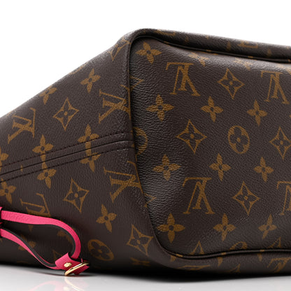 Louis Vuitton Monogram Inside Out Neverfull Bandouliere MM Rose Pondichery 13 of 16
