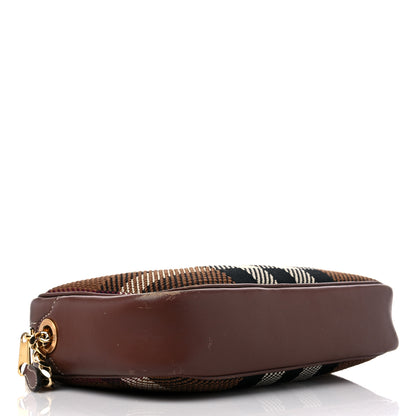 Burberry Calfskin Check Small Lola Camera Bag Dark Birch Brown 4 of 14