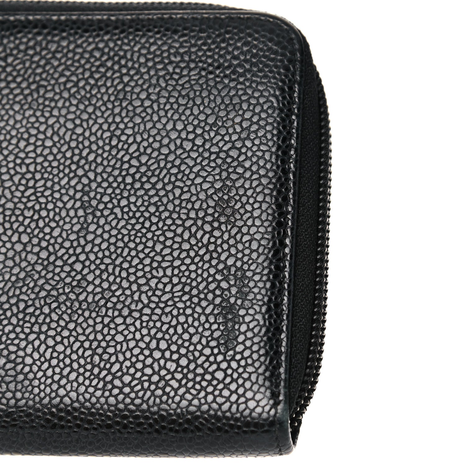 Chanel Caviar Large Timeless CC Zip Around Wallet Black 13 of 15