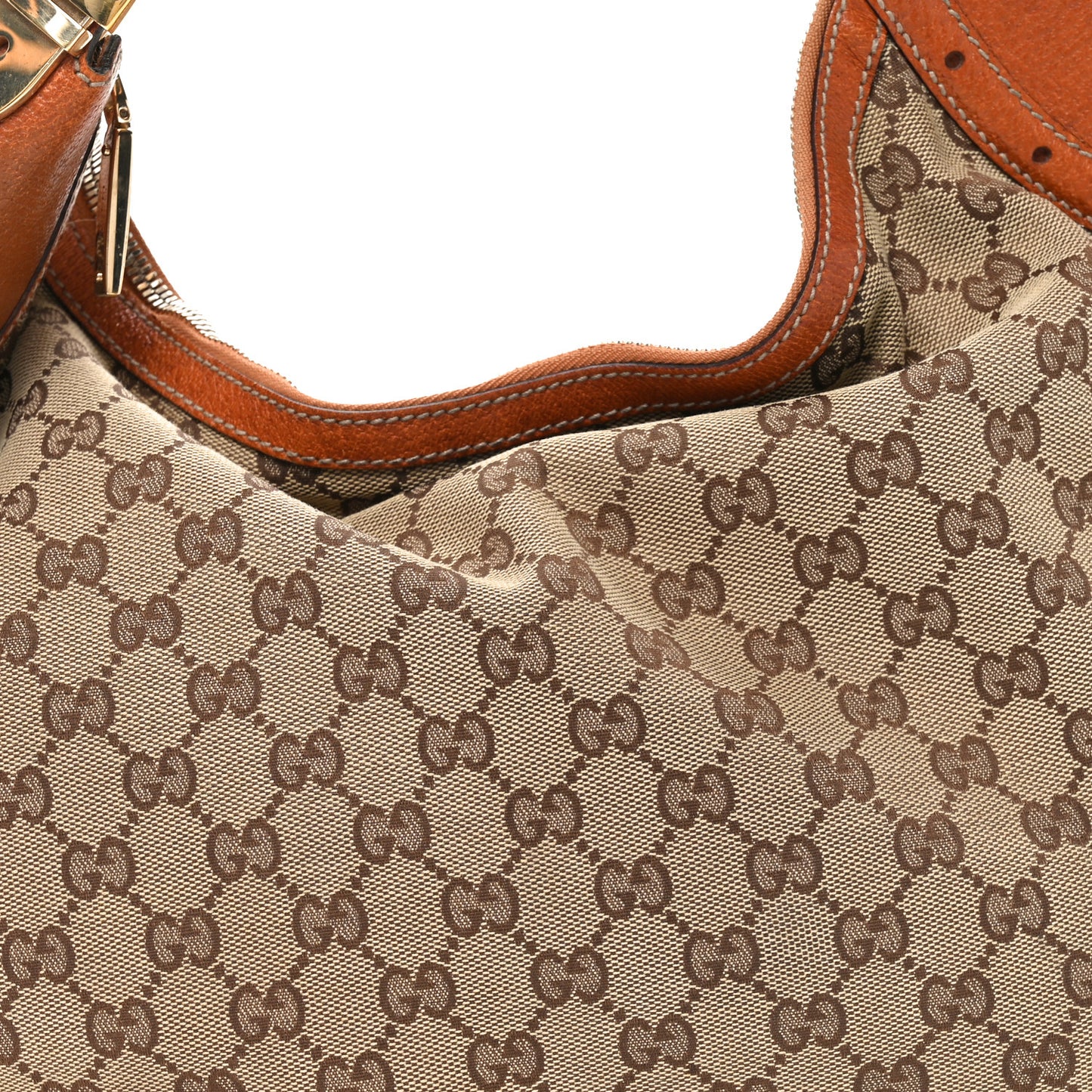 Monogram Glam Hobo Tan
