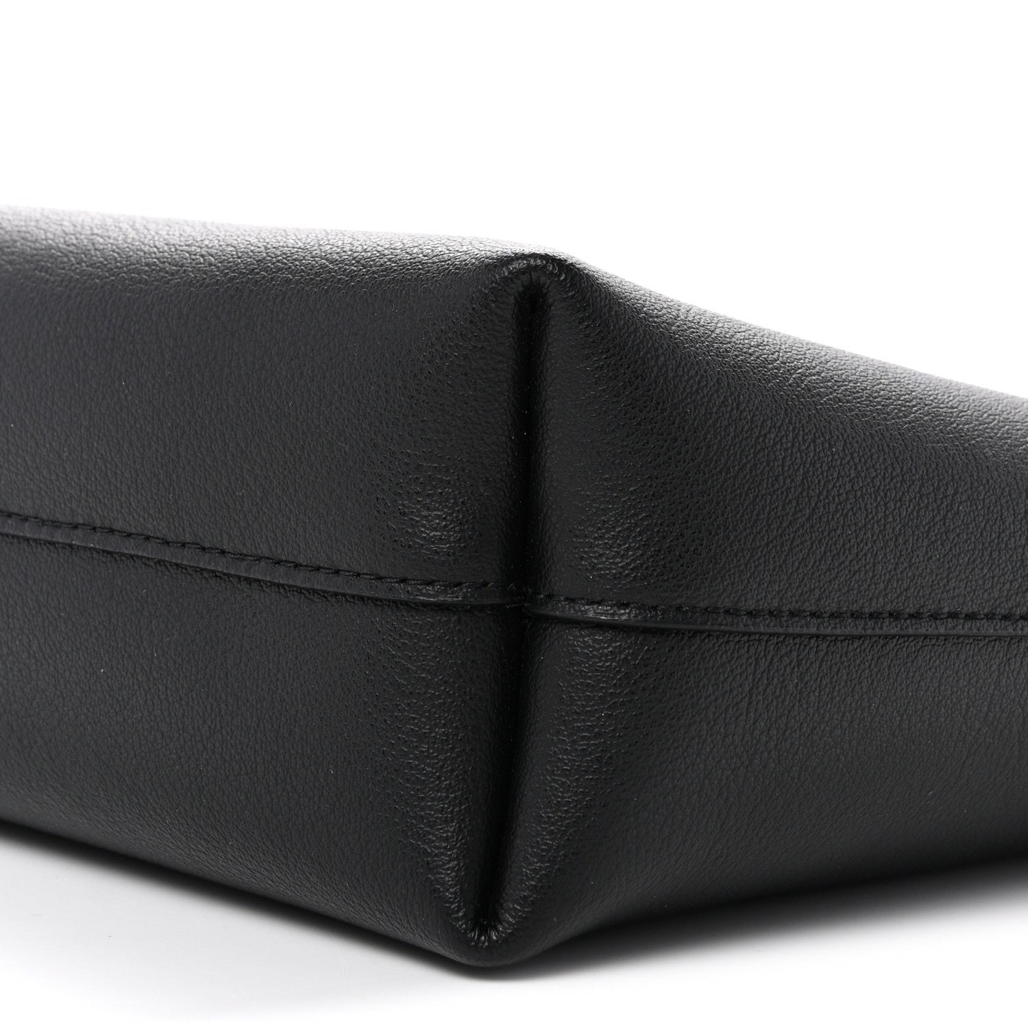 Saint Laurent Calfskin Toy Shopping Tote Black 10 of 11