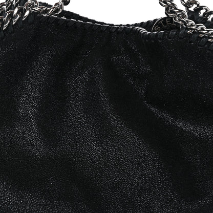Stella McCartney STELLA MCCARTNEY Shaggy Deer Falabella Fold Over Tote Black 8 of 10