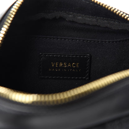Versace Nappa Barocco Quilted Vanitas Medea Belt Bag Black 8 of 9