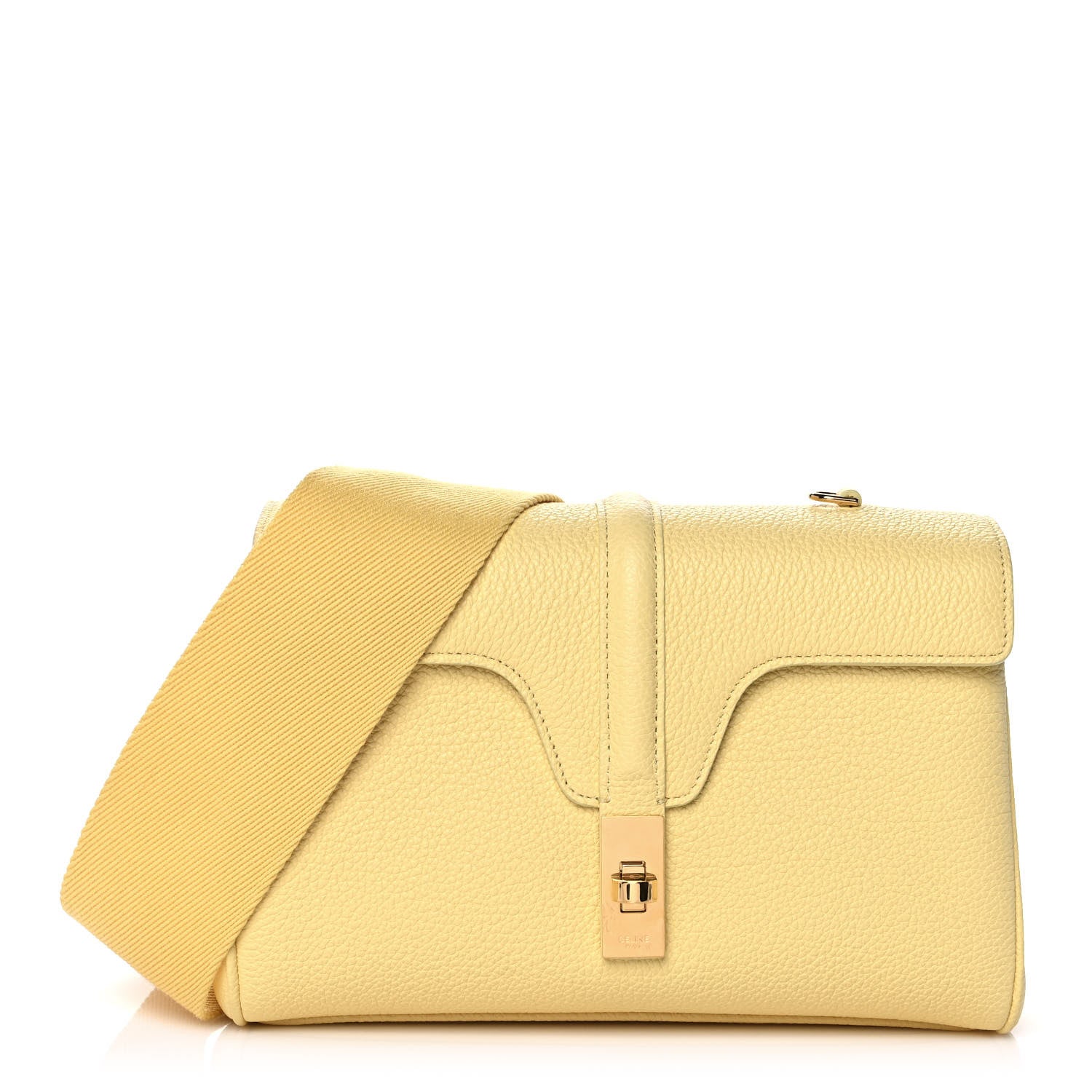 Celine Grained Calfskin Teen Soft 16 Shoulder Bag Acacla 1 of 11