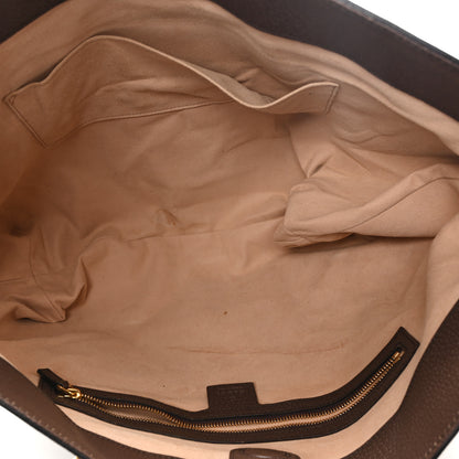 Gucci GG Supreme Monogram Medium Ophidia Shopping Tote Brown 5 of 10